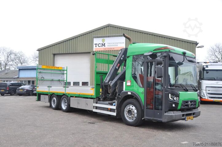 Автокран Renault D 320 6X2 HIAB 111 ES-4 + REMOTE 161.692km