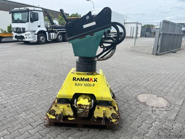 Ammann Rammax RAV 1000-P compactador de acessório com motor rotativo / OQ65 Ammann Rammax RAV 1000-P Anbauverdichter Drehmotor / OQ65