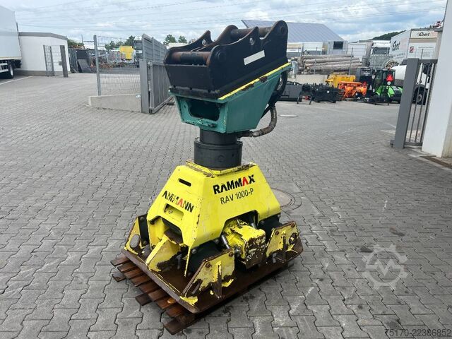 Ammann Rammax RAV 1000-P compactador de acessório com motor rotativo / OQ65 Ammann Rammax RAV 1000-P Anbauverdichter Drehmotor / OQ65