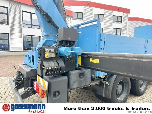 فلیټ بیډ ټرک Mercedes-Benz Actros 2741 L 6x4, Twist-Lock ausz. auf 3m,