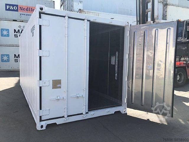 Refrigerated container  20 Fuß Kühlcontainer gebraucht Kühlzelle Reefer