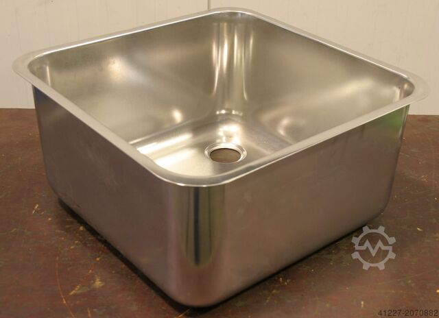 Handwaschbecken Edelstahl Typ 450/450/H250 mm