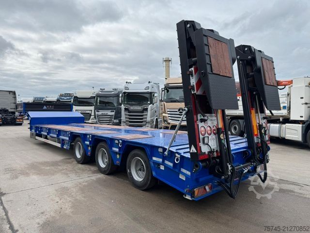 Alçak şasi dorse  GVN TIEFLADER*AUZIEHBAR 6 M*LENKACHSE*PEN