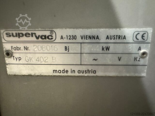 Vakuumverpacker SUPERVAC GK 402 B