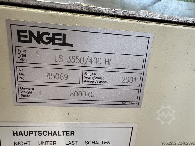 Spritzgießmaschine ENGEL ES 3550/400 HL