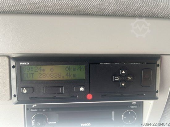 Platformas kravas automašīna ar tentu IVECO EUROCARGO 160E PLANE, LBW DHOLLANDIA , MOTORPROBLEM