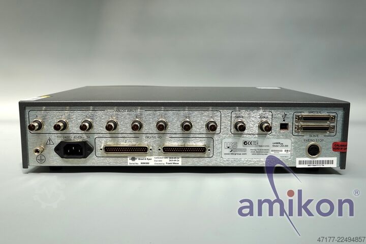 Shaker Kontrollsystem Kontroller Brüel & Kjær LDS Dactron LAS 200