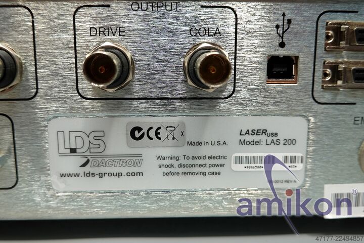 Shaker Kontrollsystem Kontroller Brüel & Kjær LDS Dactron LAS 200