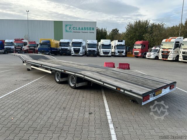 Ngarkues i ulët Jumbo Groenewegen T 0152 D / Semi Dieplader / Auto - ...