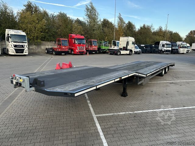 Ngarkues i ulët Jumbo Groenewegen T 0152 D / Semi Dieplader / Auto - ...