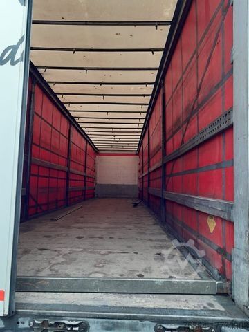 Open semitrailer with tarp SCHMITZ CARGOBULL S 01 , Standard