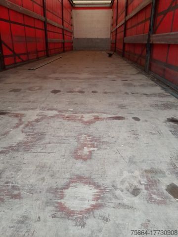 Open semitrailer with tarp SCHMITZ CARGOBULL S 01 , Standard
