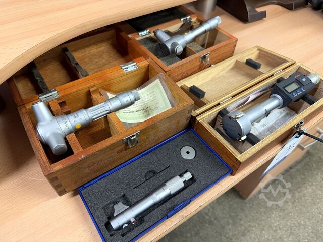 Lote de micrómetros internos de tres puntos MITUTOYO/TESA nan