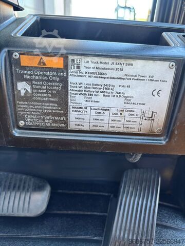 מלגזה Hyster J1.6XNT (SWB)