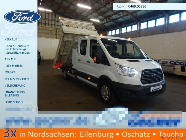Furgón volquete FORD Transit Doka 350 L3 Trend Kipper AHK