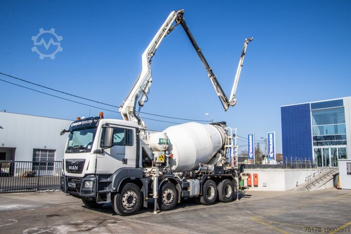  MAN TGS 35.400+PUMI+BOOMIXZ424