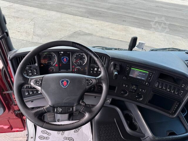 Cần cẩu gắn trên xe tải SCANIA R490 8x2*6 Euro 6 Tipper / Crane HMF 3220 K6