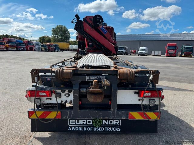 Cần cẩu gắn trên xe tải SCANIA R490 8x2*6 Euro 6 Tipper / Crane HMF 3220 K6