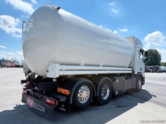 Xe bồn chở chất lỏng SCANIA R500 NGS 6x2 26 m3 Grain silo / Kompressor