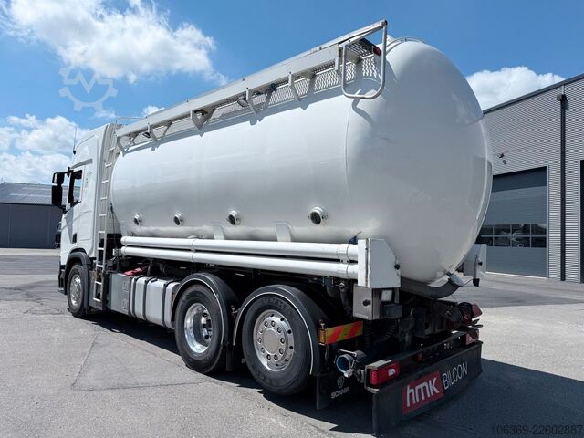 Xe bồn chở chất lỏng SCANIA R500 NGS 6x2 26 m3 Grain silo / Kompressor