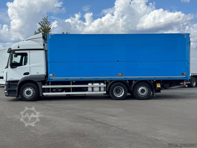 Beverage truck MERCEDES-BENZ ACTROS 2540 L / E6 / LBW / LENKACHSE / 19 PAL