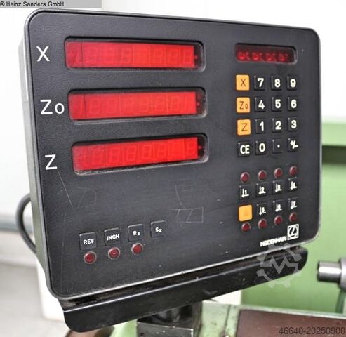 Tokarka-konwencjonalna-elektroniczna WEILER MATADOR VS 1