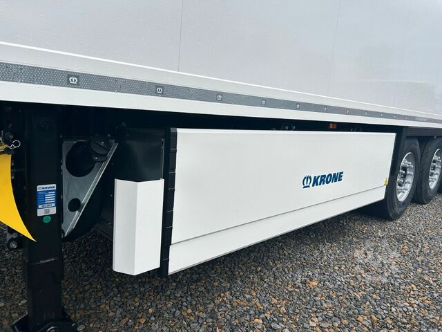 Kælivogna hálfpallhenger KRONE SDR 27 Cool Liner Blumenbreite mit Liftachse