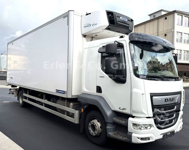 Hűtős teherautó DAF LF 260, 16 t GG, LBW, Tiefkühler, Carrier 850
