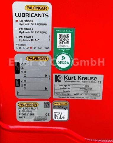 Autocamion basculant tridirecțional MAN 12.220, PK 9501, Funk, 3x hydr., sofort