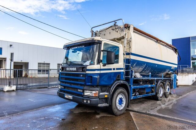Xi lô SCANIA 124.340 - LAMBRECHT-INOX-5 Comp.