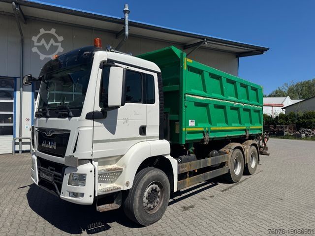 Billenő teherautó MAN 33.440 K 6x4 Bordmatik Jonsered 1300 RS