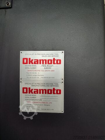 Rectificadora de superficies OKAMOTO ACC52SA