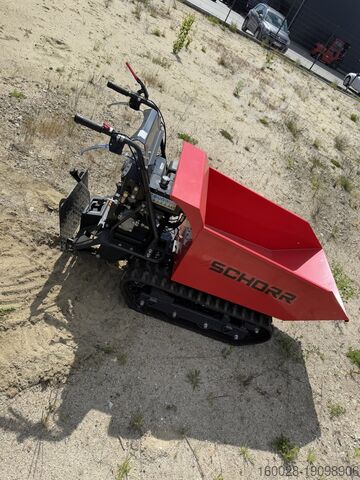 รถเทขนาดเล็ก รถดั๊มรถตีนตะขาบขนาด 500 กก SCHORR Minidumper RR500DHKA2 PRO 500kg Mulde