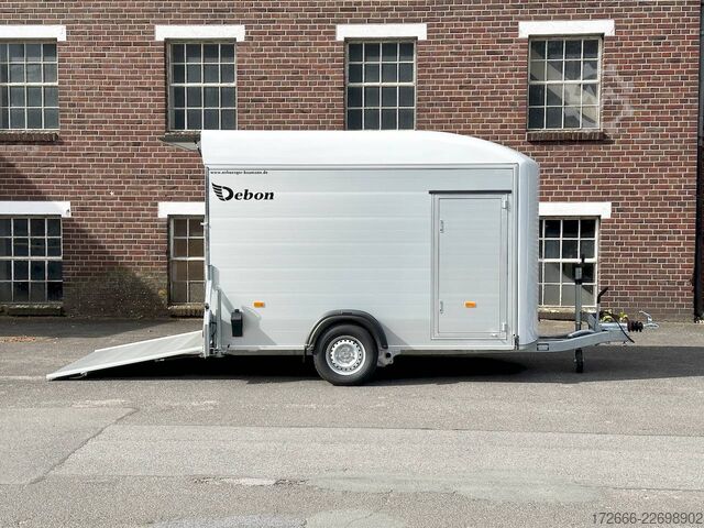 Kofferanhänger Debon CHEVAL LIBERTE DEBON C400 ALU ROADSTER WEISS +SEITENTÜR