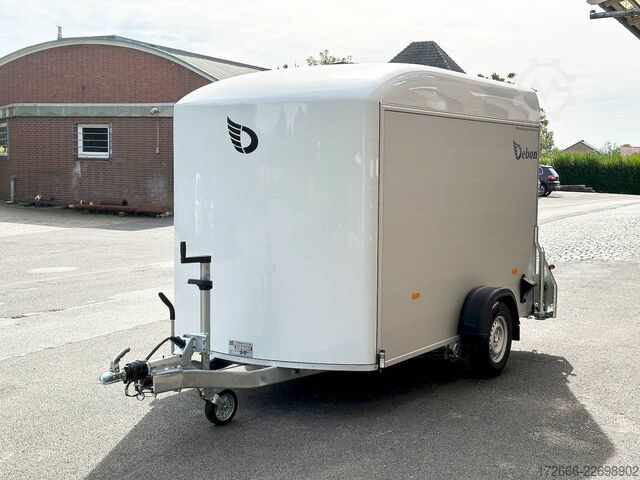 Kofferanhänger Debon CHEVAL LIBERTE DEBON C400 ALU ROADSTER WEISS +SEITENTÜR