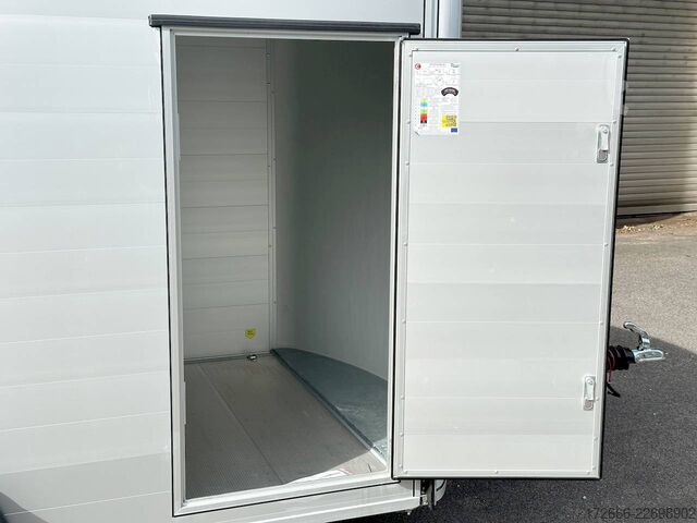Kofferanhänger Debon CHEVAL LIBERTE DEBON C400 ALU ROADSTER WEISS +SEITENTÜR