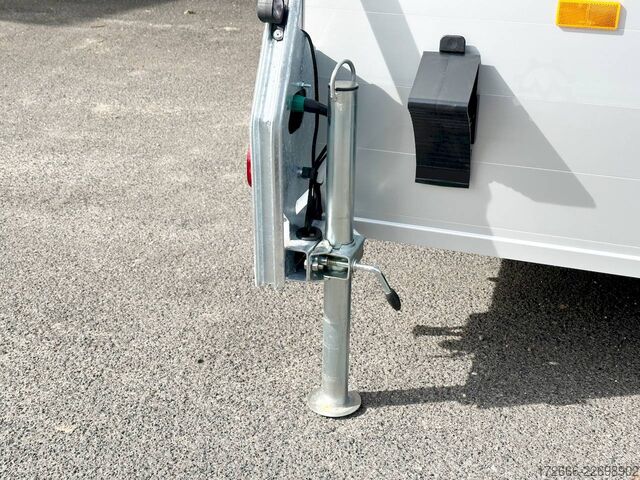 Kofferanhänger Debon CHEVAL LIBERTE DEBON C400 ALU ROADSTER WEISS +SEITENTÜR