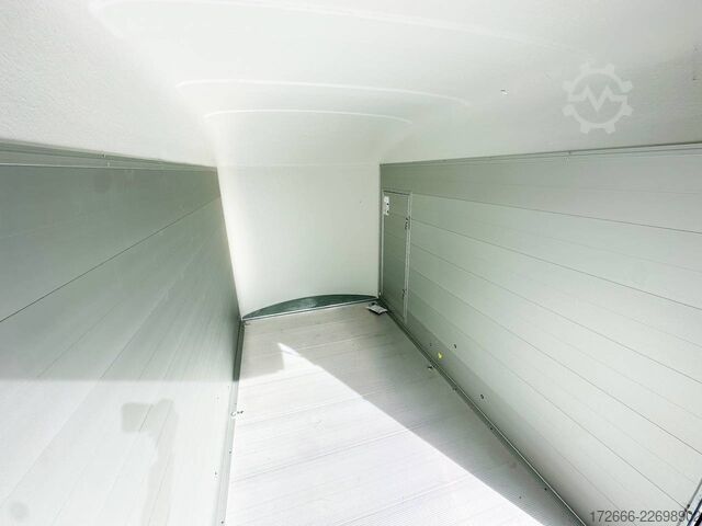 Kofferanhänger Debon CHEVAL LIBERTE DEBON C400 ALU ROADSTER WEISS +SEITENTÜR