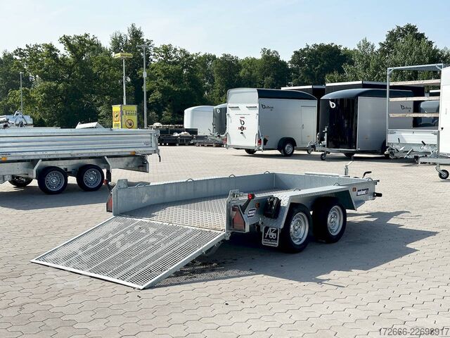  Variant 3516 B3 | MAXI LOAD | RAMPE | ALURIFFELBLECH 300X162CM 3500KG BAUMASCHINENANHÄNGER | BEAVERTAIL