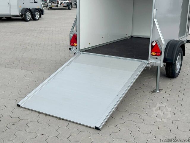 Kofferanhänger Debon CHEVAL LIBERTE DEBON C255 V2 WABENKERN 750 KG | SCHWARZ / GRAU + SEITENTÜR