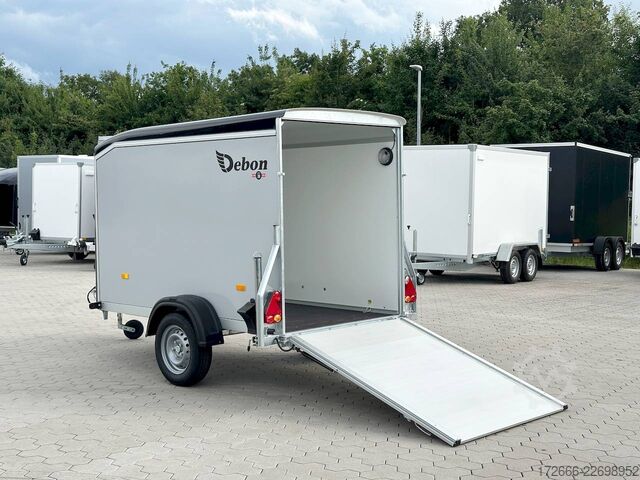 Kofferanhänger Debon CHEVAL LIBERTE DEBON C255 V2 WABENKERN 750 KG | SCHWARZ / GRAU + SEITENTÜR
