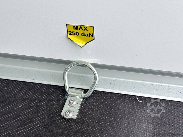 Kofferanhänger Debon CHEVAL LIBERTE DEBON C255 V2 WABENKERN 750 KG | SCHWARZ / GRAU + SEITENTÜR