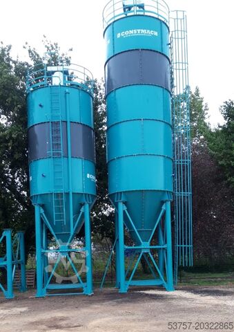 Silo simen, silo, silo konkrit CONSTMACH 50 Ton Capacity Cement Silo