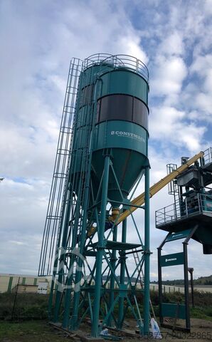 Silo simen, silo, silo konkrit CONSTMACH 50 Ton Capacity Cement Silo