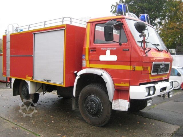 Otros MAN -VW 8.150 FAE 4x4 Feuerwehr *20.000 KM* TÜV 2026