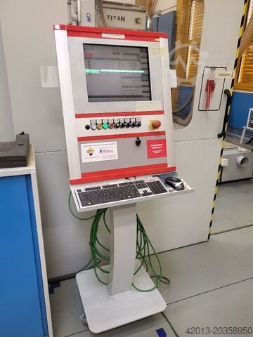 Portalfräsmaschine universal, Werkzeugwechsel TITAN 