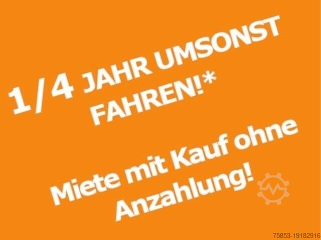 Åpen semitrailer med presenning Kögel 3A Auflieger- Aktion Mietkauf 495 EUR