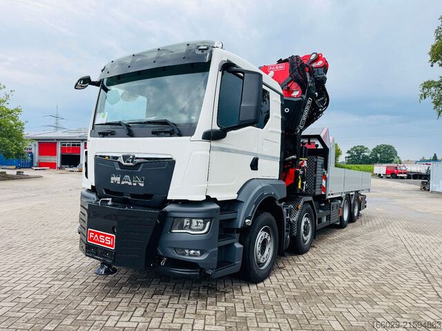 Truck mounted crane MAN MAN TGS 35.520 mit F805R.2.7 L436 TECHNO NEU