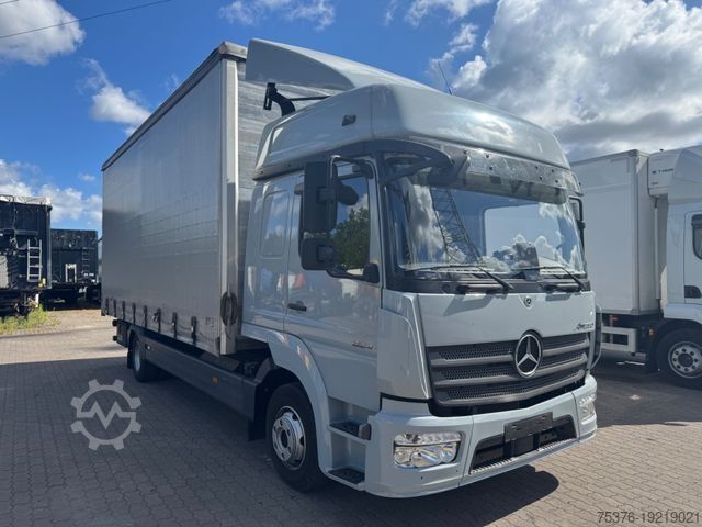 Фургон-шторник MERCEDES-BENZ Atego 824 Tang-Aufbau AHK