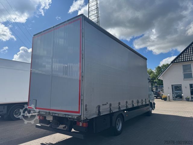 Фургон-шторник MERCEDES-BENZ Atego 824 Tang-Aufbau AHK
